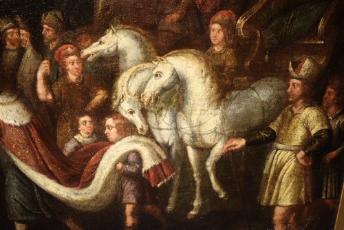 Jacob et Ésaü - Maître flamand du 17e siècle - Romano Ischia
